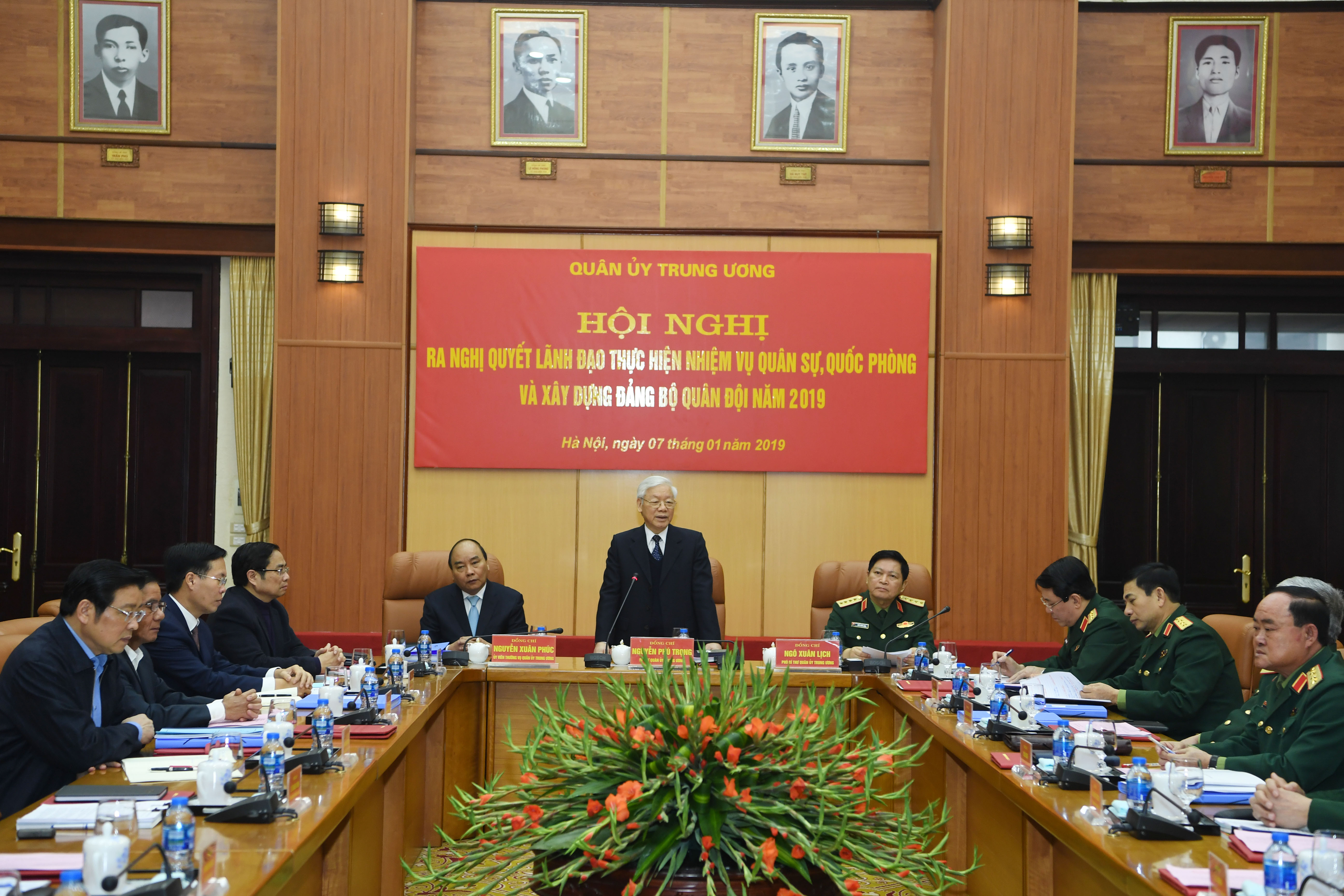 Quân ủy Trung ương ra Nghị quyết lãnh đạo thực hiện nhiệm vụ quân sự, quốc phòng và xây dựng Đảng bộ Quân đội năm 2019